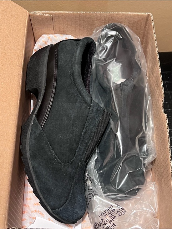 Sporto Shoes - Sporto Black Suede Slip-On Women’s Mule